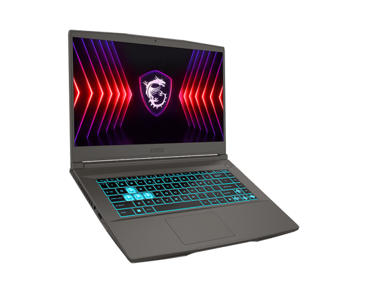 MSI Thin 15 B13UDX-2278AU Gaming Laptop – Intel Core i5-13420H | NVIDIA RTX 3050 6GB | 8GB RAM | 512GB SSD | 15.6" 144Hz FHD | Windows 11 Home | Cosmos Gray
