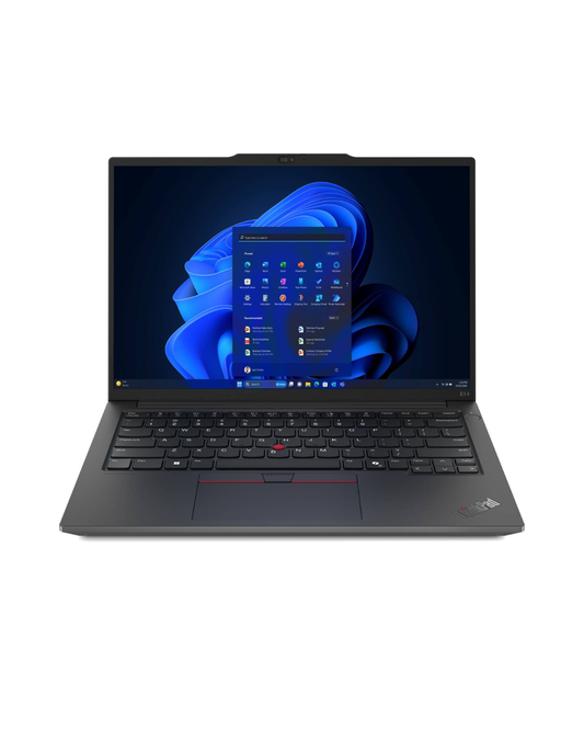 Lenovo ThinkPad E14 Gen 6 Laptop, 14" WUXGA IPS Display, Intel Core Ultra 5 125U Processor, 8GB RAM, 512GB SSD, Intel Graphics, English (UK) Keyboard, FreeDOS, Black | 21M7000FGP