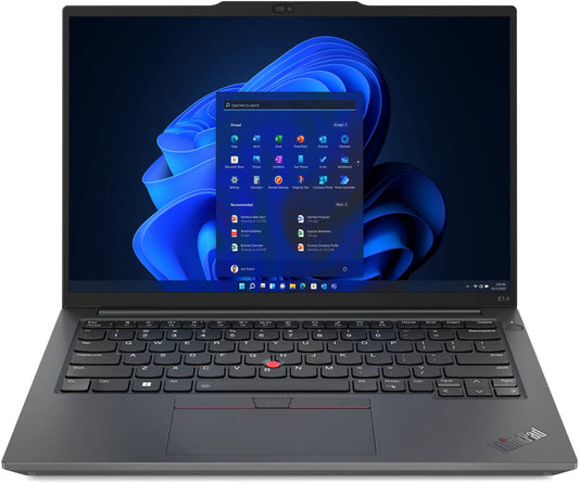 Lenovo ThinkPad E14 Gen 5 Laptop, 14" WUXGA IPS Display, Intel Core i5-1335U, 8GB RAM, 512GB SSD, Intel Iris Xe Graphics, English Keyboard, FreeDOS, Graphite Black | 21JLS41N00